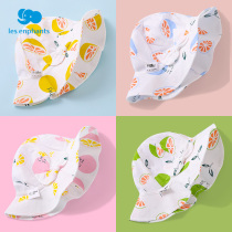 746 Li baby room childrens sun hat summer baby girl cute baby hat sun hat big brim sun hat