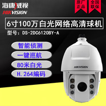 Hikvision DS-2DC6120BY-A 1000006-inch standard definition (SD) White monitoring dome 20 zoom