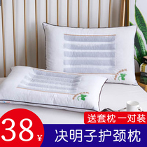 Cervical Spine Pillow Single Buckwheat Semen Cassiae Lavender Sleeping hotel Sleeping Hotel Double Pillow Core Pair of Home Students