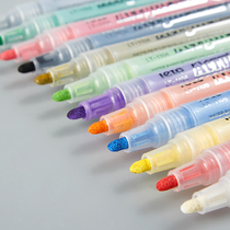 Acrylic pigment Water-based marker pen Handmade DIY writing drawing tools 12 colors 4mm body painting duck pen
