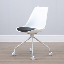 Home modern simple ins computer chair lazy fashion desk chair office pulley backrest student beauty chair