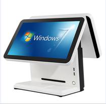 Cash register dual-screen touch screen collection all-in-one catering milk tea shop Meitan chain franchise cash management software