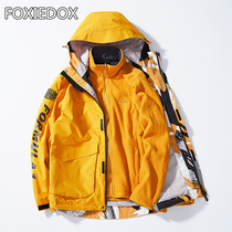 FOXIEDOX masthead men 21 years new three-in-one detachable windproof waterproof tooling cold mountainewear women