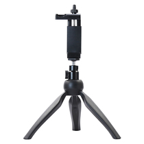 Mobile phone holder with handheld tripod (can be used with microphone mobile phone live Vlog)