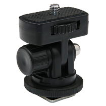 Camera hot shoe holder monitor flash hot shoe adapter base cold shoe holder fill light adapter pan tilt bracket