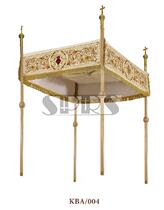  Catholic holy relics Imported from Poland Eucharist umbrella Canopy Eucharist Sacred Heart Lamb symbol embroidery without umbrella rod