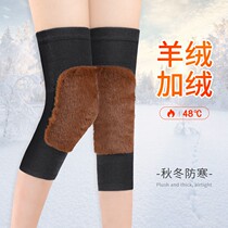 Wool wool knee cover cover warm old cold leg thickened old joint protective cover for men and women winter cold artifact