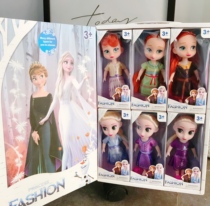 Salon Dolls Frozen Girls House Dolls 6 Barbie Sets Gift Box Packaging