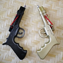 Stalls sell new CR008 matchstick gun Foreign fire gun rubber band match toy gun sound nostalgic plastic handle