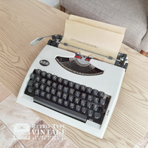Hero Hero brand typewriter Mechanical English keyboard Normal use Middle-aged old things retro collection literary gifts