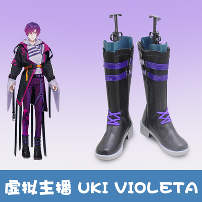 taobao agent G0270 Rainbow Society Virtual anchor Uki Violeta Strange COS Shoes COSPLAY shoes customized