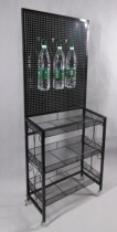 Orifice hole Board Cosmetics headwear first jewelry lipstick shelf adhesive hook socks mask commodity display rack