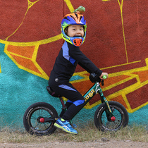 LUULEE childrens cycling suit balance car scooter autumn and winter long sleeve set functional 2261