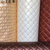 Xian high-end embroidery soft bag leather fabric bag security door Kang Wangzi hotel bedside refurbished background wall move
