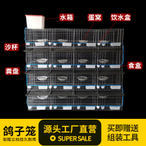 Hot-selling pigeon cage breeding cage 12 pigeon supplies appliances household matching cage 16 large breeding cage Pigeon House