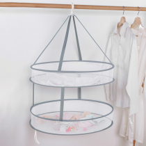 Clothes basket clothes drying net clothes tiled net clothes tiled net bag household socks artifact plush toy drying rack