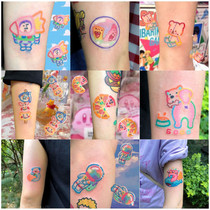 65 tattoo stickers for men and women waterproof long-lasting ins Wind not permanent simulation non-1 year sexy tattoo Net red sticker