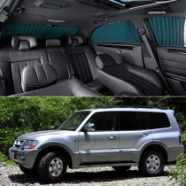 Mitsubishi Pajero V71V72 V73 V93 car curtains Car track sunscreen sunshade telescopic side curtains