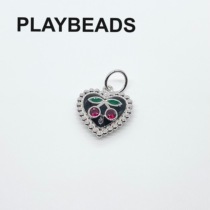 PLAYBEADS original design sweet cool Series 925 sterling silver jewelry Earth cool love cherry hot girl necklace pendant