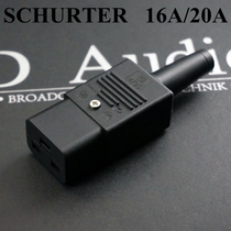 Imported brand new Swiss Schurter Schurter 4795 16A 20A Fever power tail plug plug tail