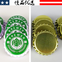 SG608 (Yellow Silver White White Hop Standard Crown Beer Lid) Brewed Beer