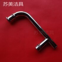 Stainless steel shower room handle accessories F-type handle shower room vintage pulley accessories bathroom handrails