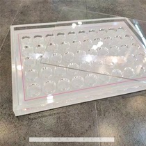 Contact lens display box Contact lens try-on water plate with cover Contact lens shop Contact lens display display props