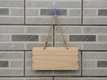 Creative solid wood tag blank board small wood tag tree logo tag custom size carving