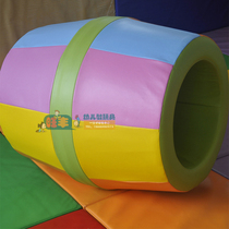 Drill drum Early education Kindergarten Software sensory training equipment Drill barrel Rainbow barrel Straight barrel Roll barrel Drill straight barrel