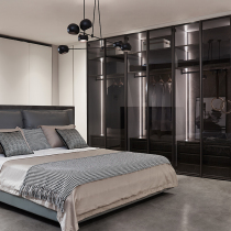Piano custom wardrobe whole wardrobe cloakroom open cabinet sliding door sliding door walking in wardrobe bedroom