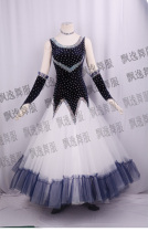 New national standard dance dress modern high-end custom jumpsuit show competition Tango elegant waltz miss