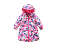 Broken code handling Bara girls mid-length down jacket bala winter clothing jacket in for childrens baby thickened