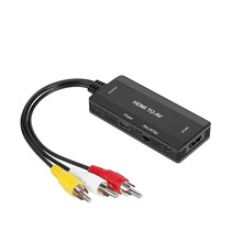 HDMI TO AV converter HDMI TO AV set-top box connected TO TV HD video adapter cable support 1080p