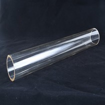 Customized cylindrical plexiglass tube acrylic tube transparent tube plexiglass acrylic barrel can be perforated
