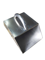 Thin thick home Agricultural Medicine mine food factory 201304 white steel stainless steel dustpan collecting grain and charcoal