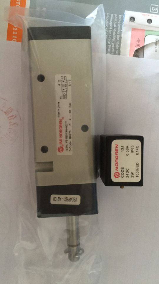 The new original solenoid V60A511A-A2-19J Spot No crown NORGREN authorized direct sales