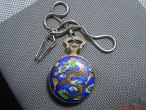 Shouxing cloisonne pocket watch old antique watch collection table domestic watch mechanical hanging watch clockwork 509-6