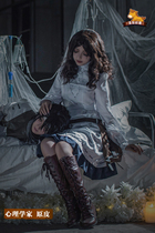 Maoguo home pre-sale fifth c personality cos convinced psychologist cos gold skin Heron wing cosplay clothing women