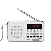 Old man Music Radio player MP3 large capacity external audio card point reading Portable Rechargeable