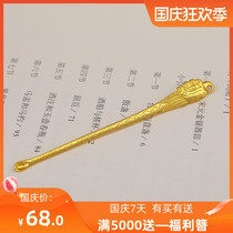 Jiangxia Tang silver gold-plated ear spoon artifact picking earwax tools children adult luminous ear grate welfare