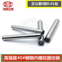 GB120 Direct sales Hardened quenching heat treatment polished internal thread cylindrical pin positioning pin Tapping pin￠25 pin
