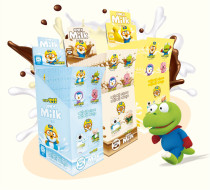 South Korea baby snacks pororo children milk tablets flavor banana
