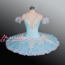 Professional Childrens Ballet adult TUTU Little Swan performance puffy TUTU dress blue bird ballet show suit