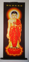 Buddha statue high 1 6 m silk Buddha painting Amitabha Buddha portrait high-end high definition scroll hanging painting 