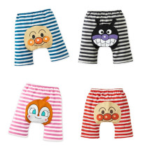 Two cartoon cartoon baby neutral children 7 pants male and female child pure cotton baby PP medium shorts summer
