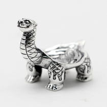 925 sterling silver mini dragon turtle back cigar holder portable innovative basalt cigar holder