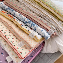 South Korea 80 Class A childrens air conditioning quilted by pure cotton baby Summer quilted by thin Kindergarten Small Quilt Summer Washable