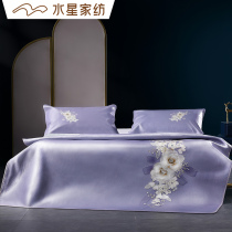  Mercury home textile gilt Li Binzhu painted cowhide soft mat Buffalo leather cool mat Household summer cowhide mat bedding