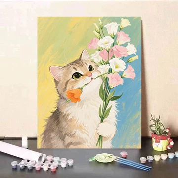 数字油画猫猫-数字油画猫猫促销价格、数字油画猫猫品牌- 淘宝