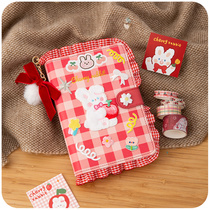 Girl heart hand book set Girl loose-leaf notebook Deluxe edition set Cute hand book gift box
